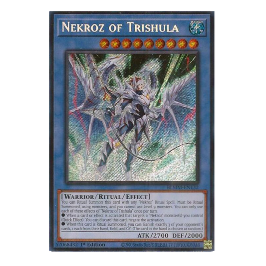 Nekroz of Trishula - BLMM-EN132 - Secret Rare - 1st Edition