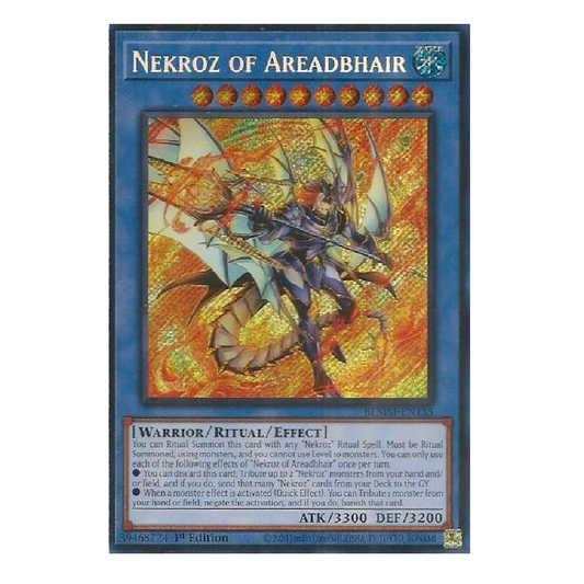 Nekroz of Areadbhair - BLMM-EN135 - Secret Rare - 1st Edition