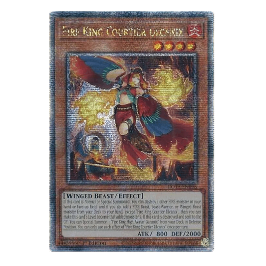 Fire King Courtier Ulcanix - ROTA-EN098 - Quarter Century Rare - 1st Edition