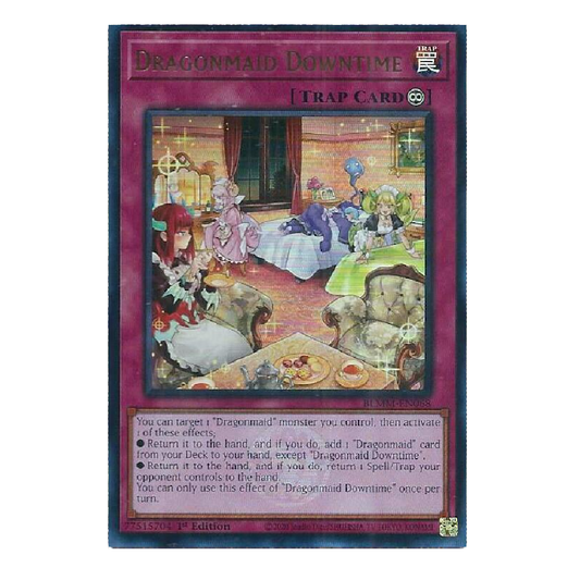 Dragonmaid Downtime - BLMM-EN068 - Ultra Rare - 1st Edition