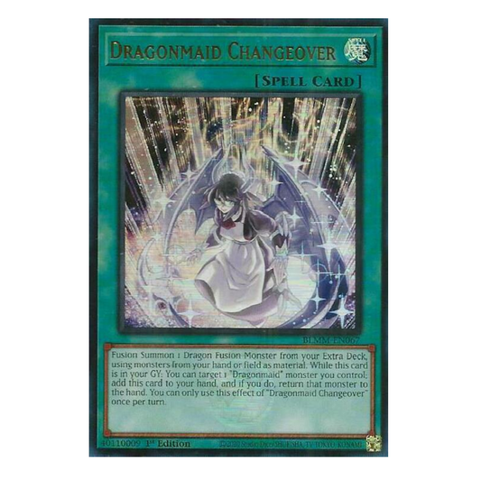 Dragonmaid Changeover - BLMM-EN067 - Ultra Rare - 1st Edition