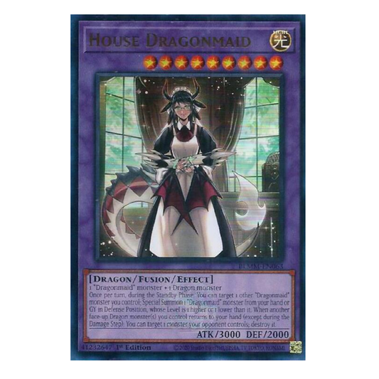 Horse Dragonmaid - BLMM-EN063 - Ultra Rare - 1st Edition