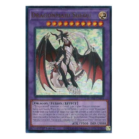 Dragonmaid Sheou - BLMM-EN064 - Ultra Rare - 1st Edition