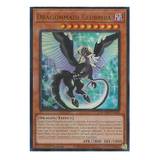 Dragonmaid Cehrmba - BLMM-EN048 - Ultra Rare - 1st Edition