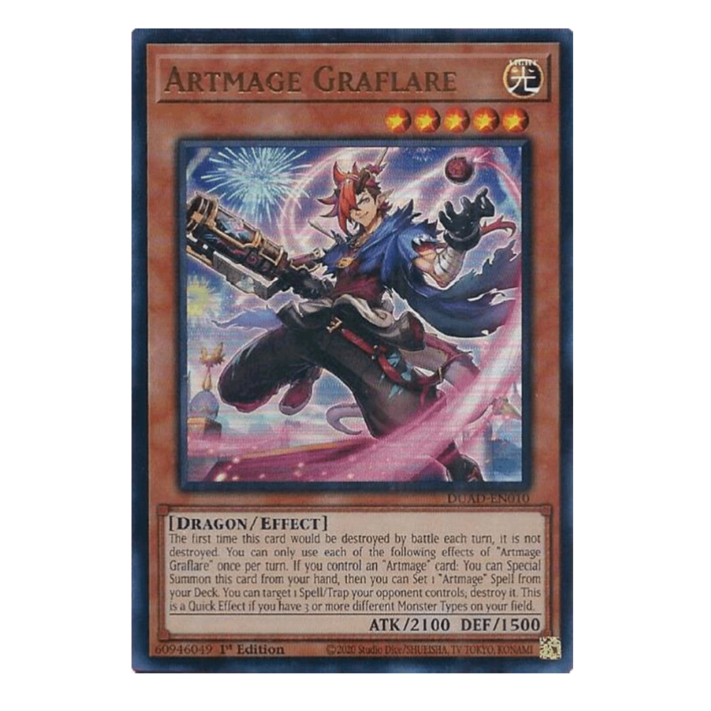 Artmage Graflare - DUAD-EN010 - Ultra Rare - 1st Edition