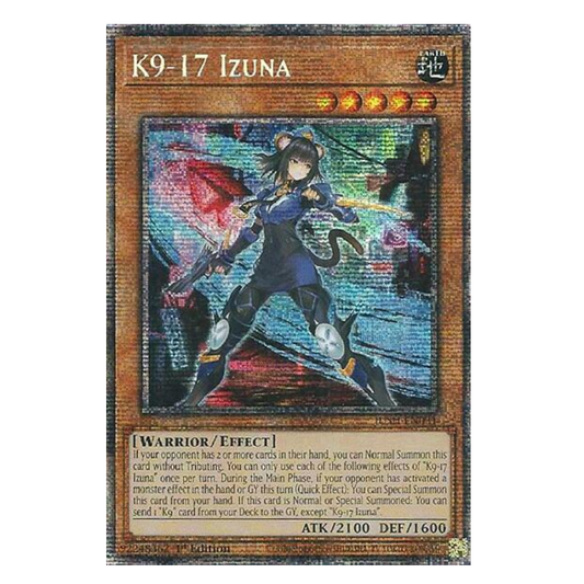 K9-17 Izuna - JUSH-EN031 - Starlight Rare - 1st Edition