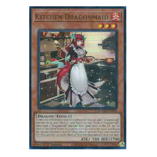 Kitchen Dragonmaid - BLMM-EN058 - Ultra Rare - 1st Edition