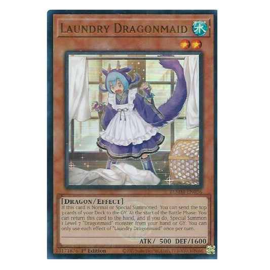 Laundry Dragonmaid - BLMM-EN056 - Ultra Rare - 1st Edition