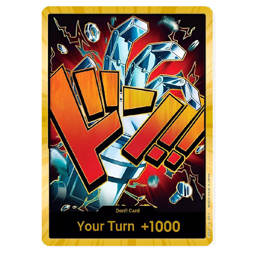 DON!! Card (Eustass "Captain" Kid) - PRB-01 - GOLD - 1st Edition