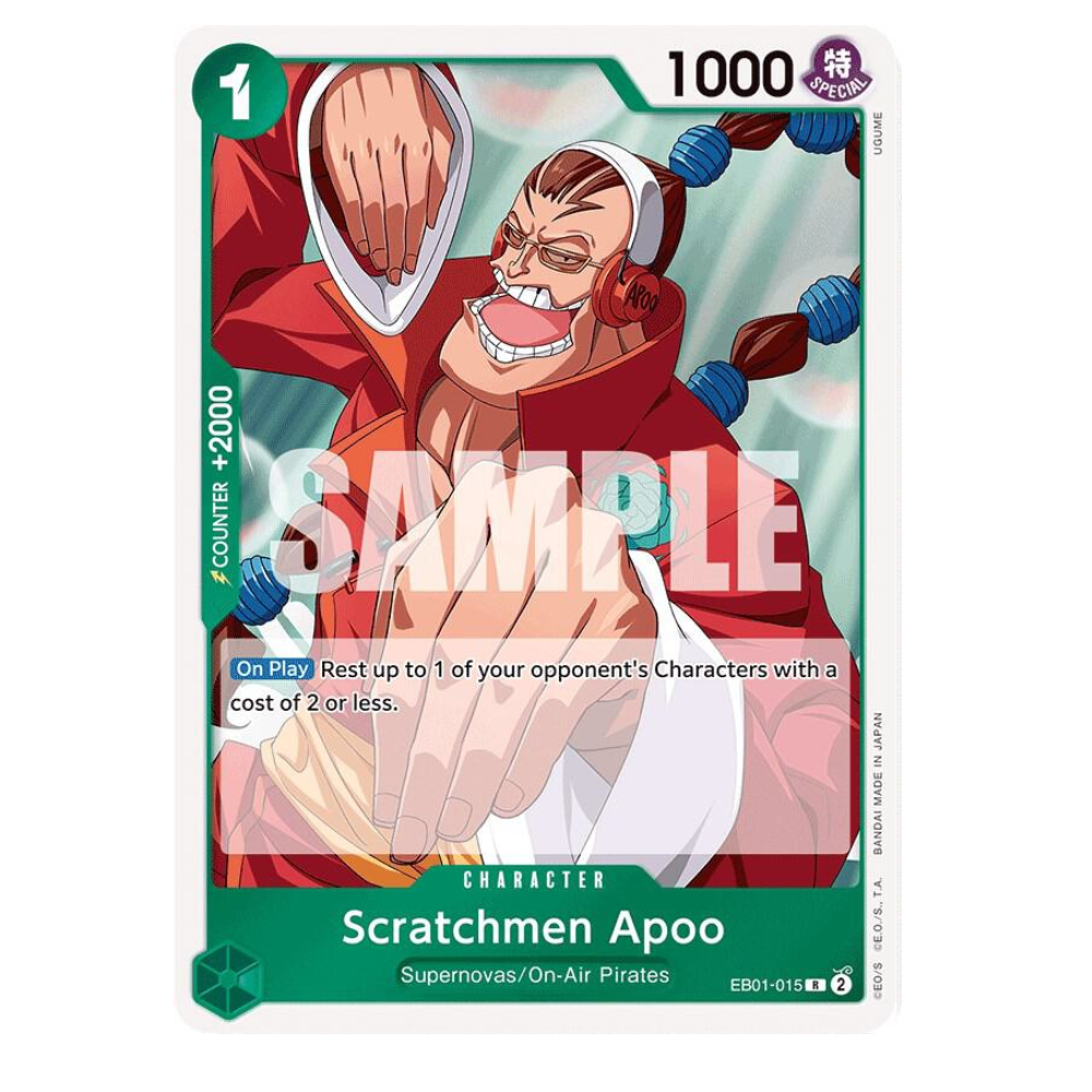 Scratchmen Apoo - EB01-015 - R - 1st Edition