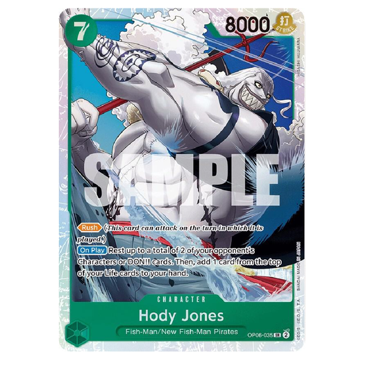 Hody Jones - OP06-035 - SR - 1st Edition