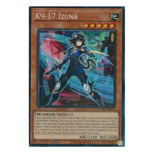 K9-17 Izuna - JUSH-EN031 - Collector's Rare - 1st Edition