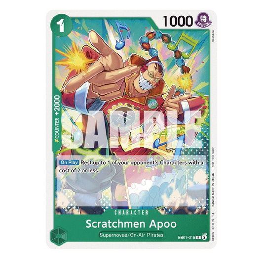 Scratchmen Apoo (Tournament Pack 2025 Vol 2.) - EB01-015 - R - 1st Edition