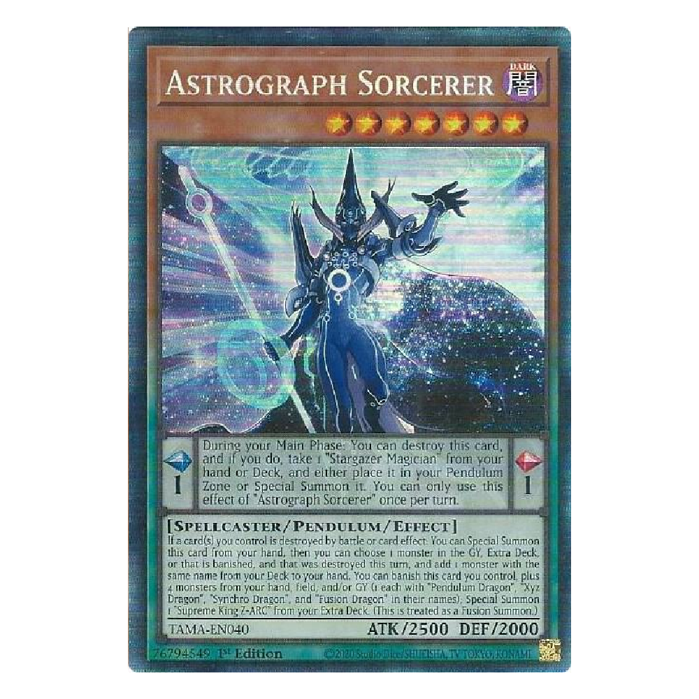 Astrograph Sorcerer - TAMA-EN040 - Collector's Rare - 1st
