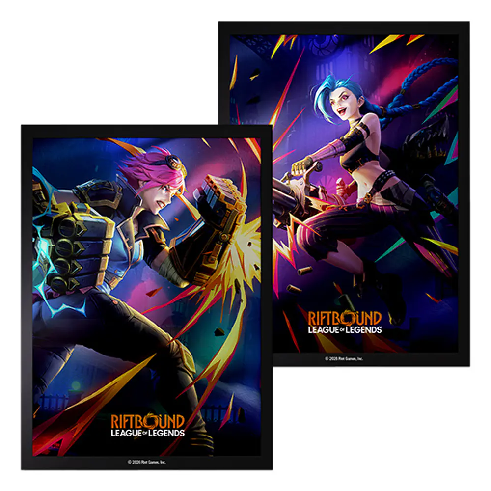 Riftbound - Art Sleeves - Vi vs. Jinx