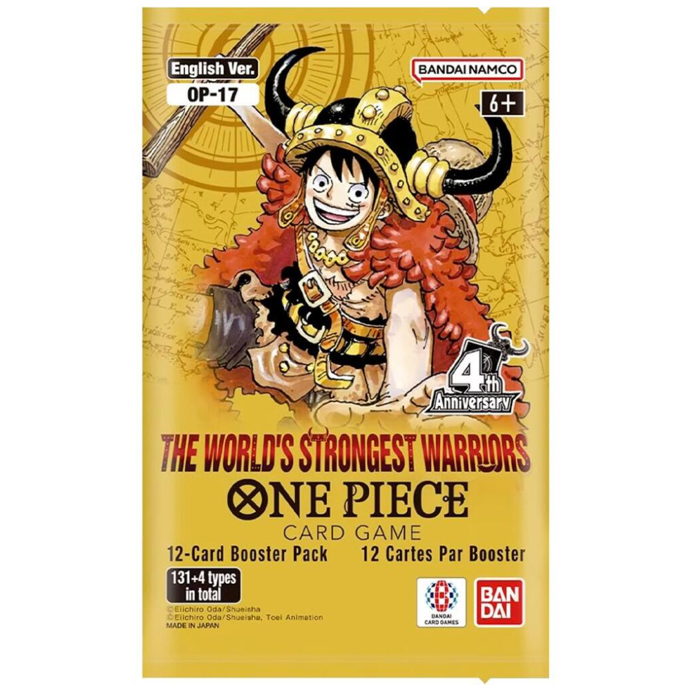 One Piece - Booster Pack - OP17: The World's Strongest Warriors
