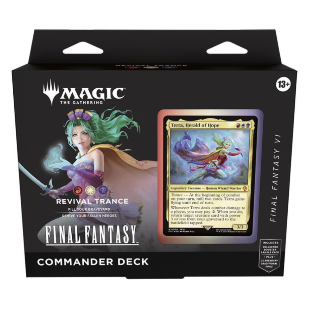 Magic: The Gathering - Commander Deck - FINAL FANTASY VI Revival Trance