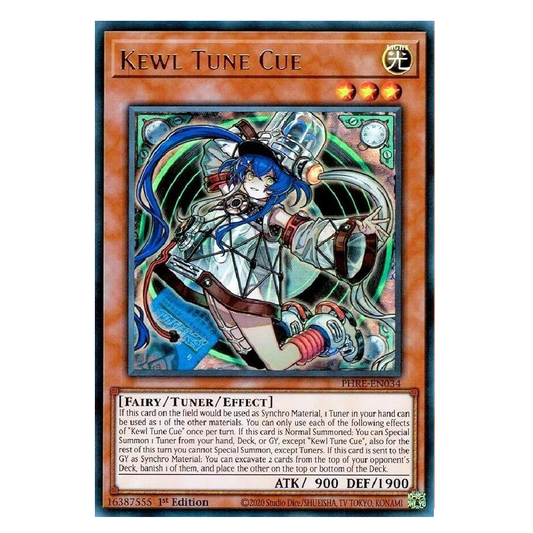 Kewl Tune Cue - PHRE-EN034 - Ultra Rare - 1st Edition