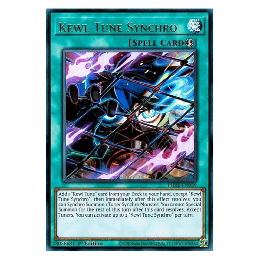 Kewl Tune Synchro - PHRE-EN039 - Ultra Rare - 1st Edition