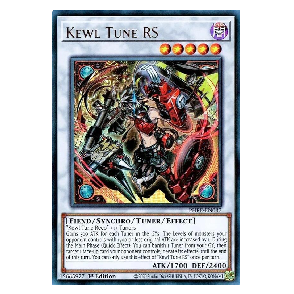 Kewl Tune RS - PHRE-EN037 - Ultra Rare - 1st Edition