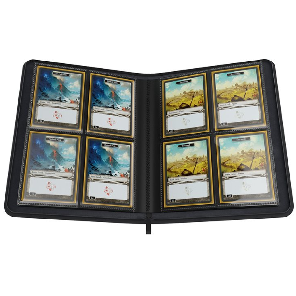 Gamegenic - Zip-up Binder - 8-Pocket - Various Colours