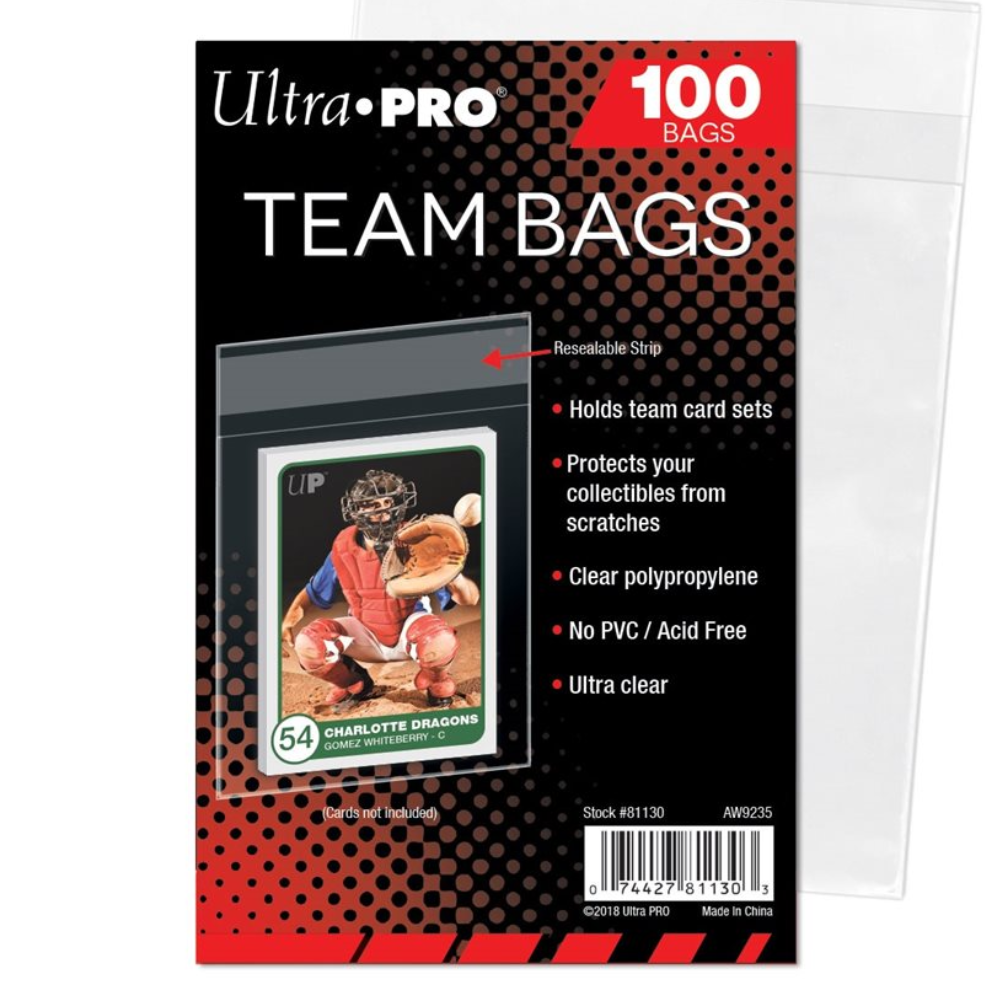 Ultra Pro - Resealable Sleeves - Team Bags (100CT)