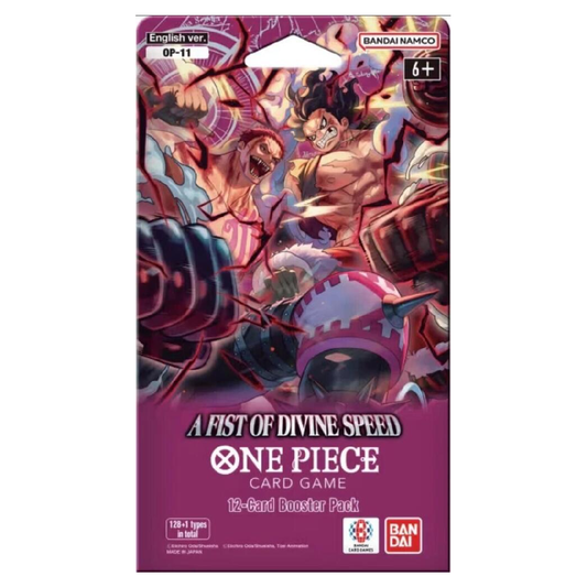 One Piece - Blister Pack - OP11: A Fist of Divine Speed