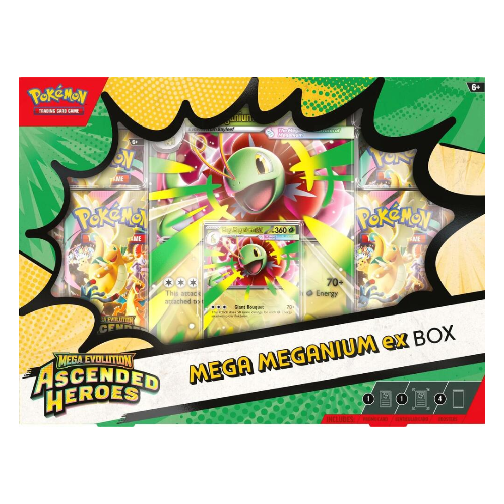 Pokemon TCG: Mega Evolution - Ascended Heroes Mega Meganium Ex Box