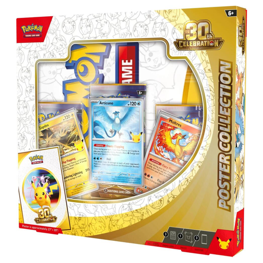Pokemon TCG: Mega Evolution - Poster Collection - 30th Celebration