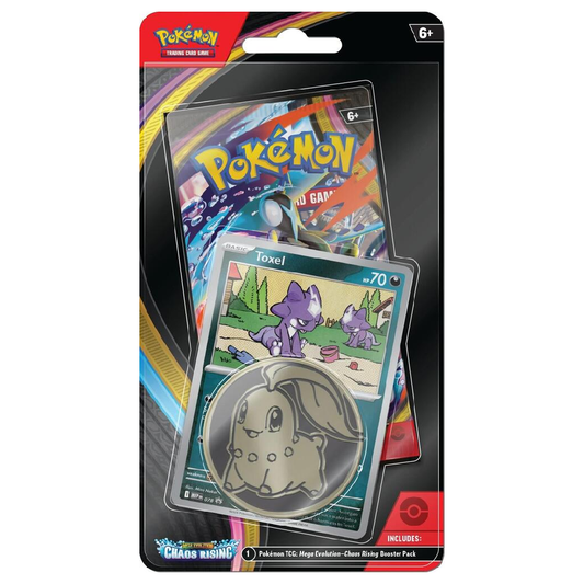 Pokemon TCG: Mega Evolution - Blister & Coin - Chaos Rising