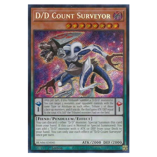 D/D Count Surveyor - BLMM-EN041 - Secret Rare - 1st Edition