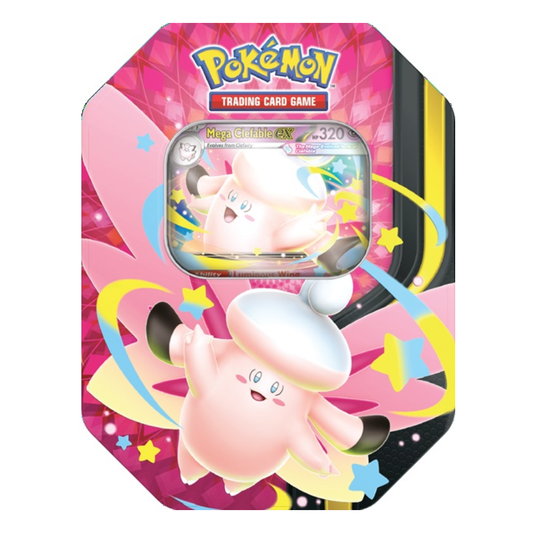 Pokemon TCG: Mega Evolution - Mega Moonlit Tin - Mega Clefable ex