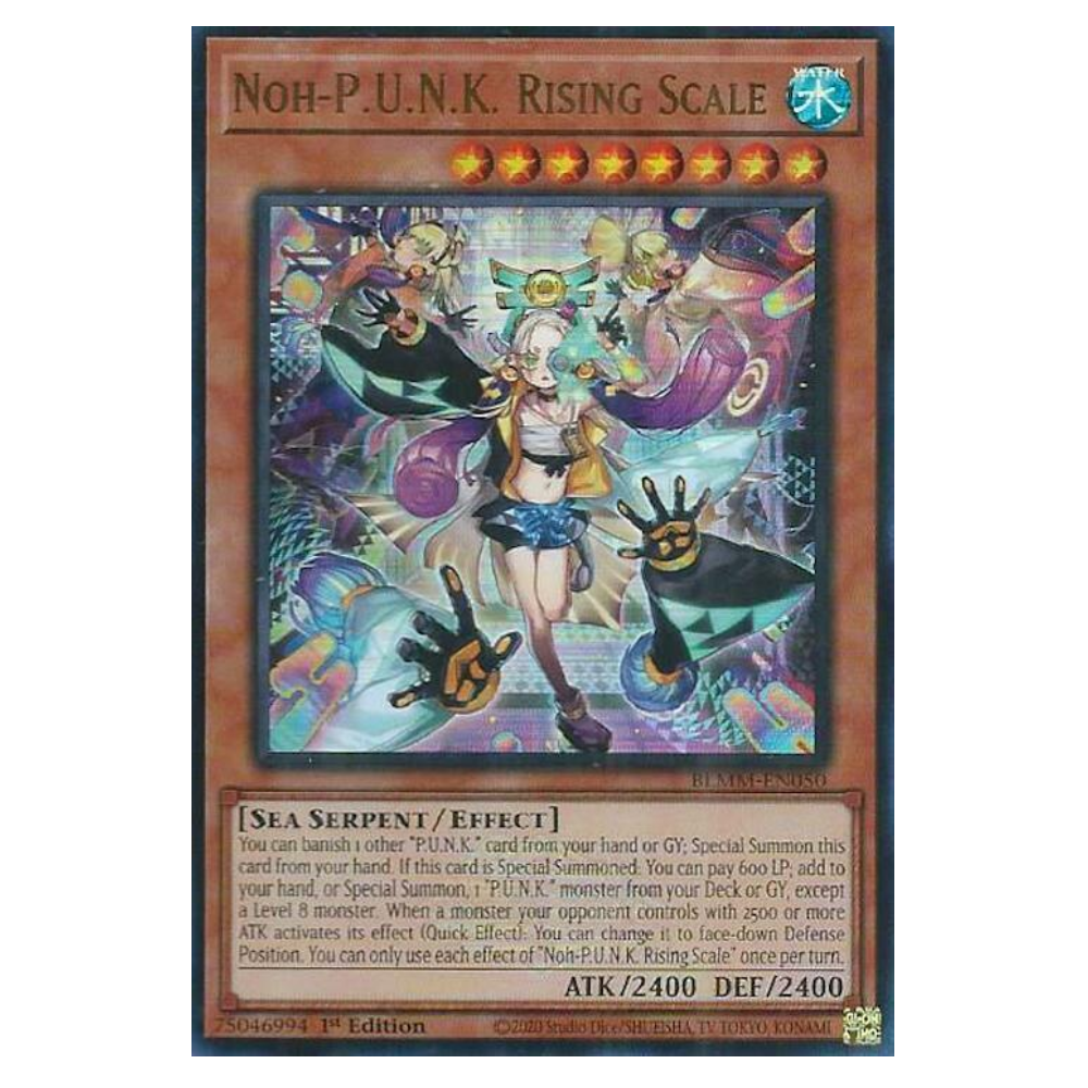 Noh-P.U.N.K. Rising Scale - BLMM-EN050 - Ultra Rare - 1st Edition