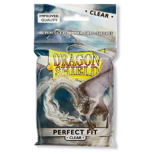 Dragon Shield - Inner Sleeves - Perfect Fit - Standard-Sized (100 CT)