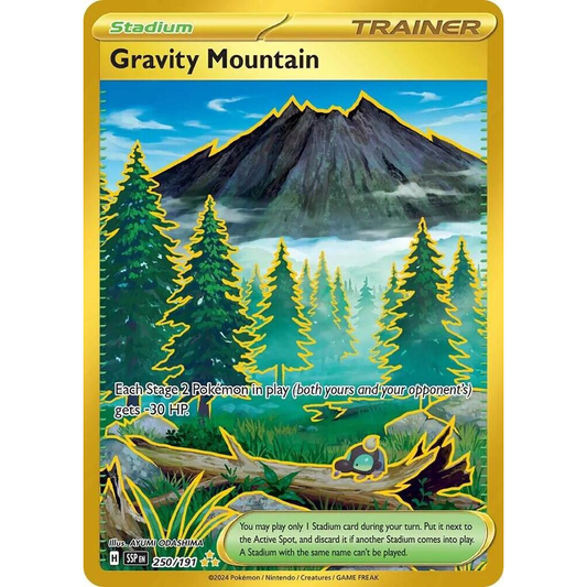 Gravity Mountain - SSP 250/191 - Hyper Rare