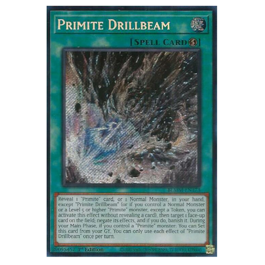 Primite Drill Beam - BLMM-EN173 - Secret Rare - 1st Edition