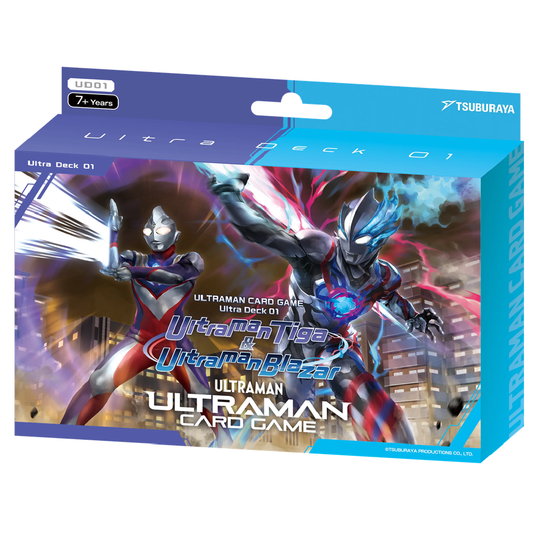 Ultraman Card Game - Ultra Deck - UD01: Ultraman Tiga & Ultraman Blazar