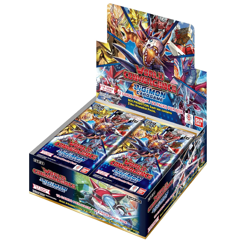 Digimon - Booster Box - BT-21: World Convergence