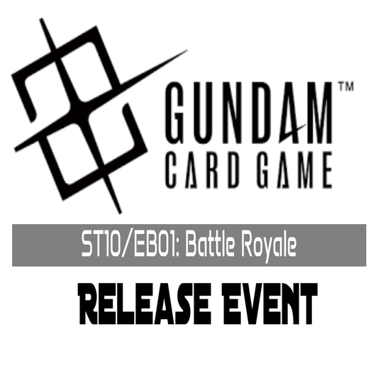 Gundam Card Game - ST10 & EB01 Battle Royale Release Event