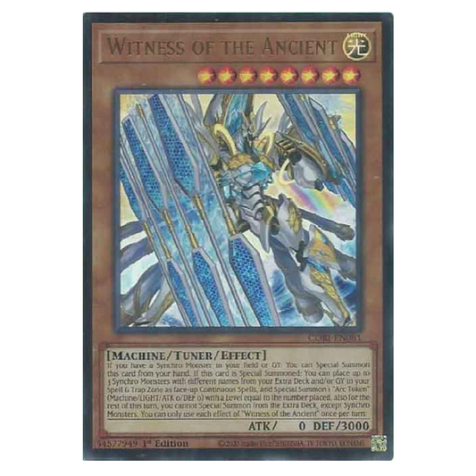 Witness of the Ancient - CORI-EN081 - Ultra Rare - 1st Edition