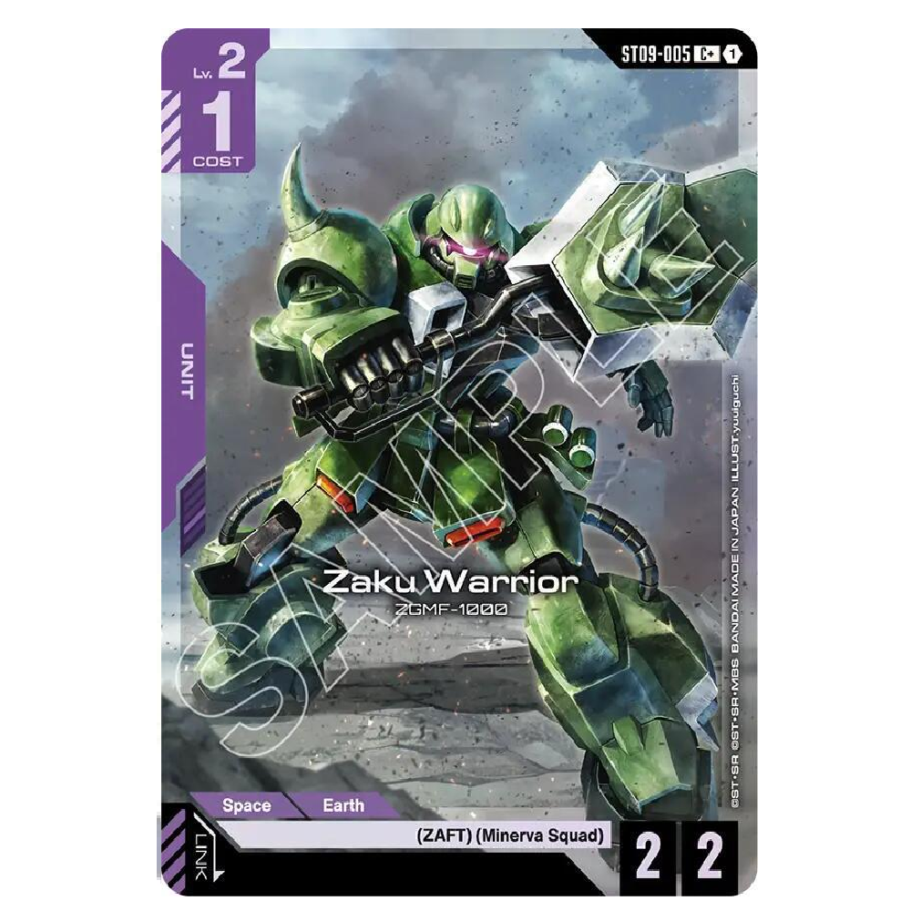 Zaku Warrior - ST09-005 - C+ - 1st Edition